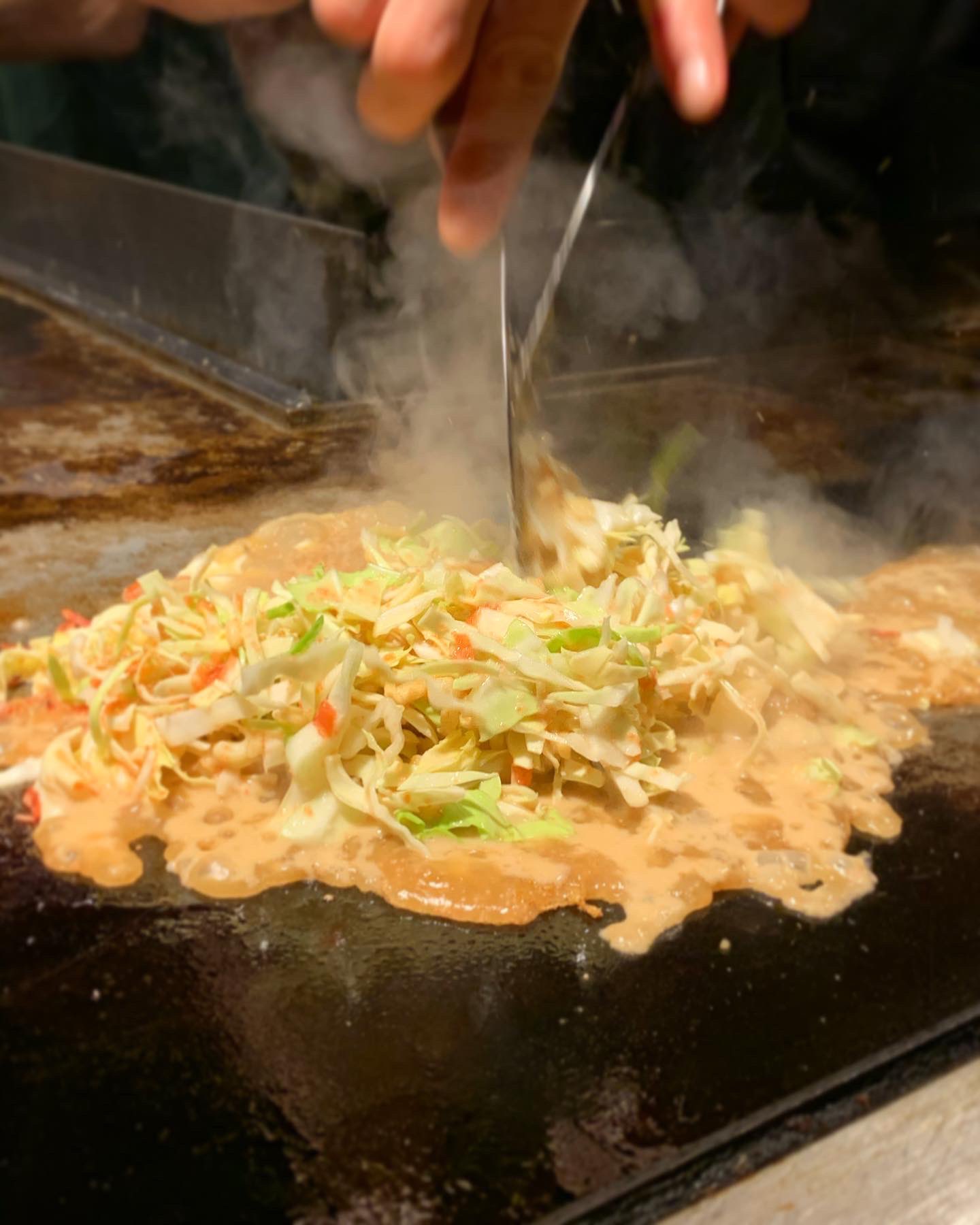 Hi Roくん Jp 東心斎橋 もんじゃ 麦 明太チーズ餅もんじゃ もんじゃの種類も豊富 心斎橋グルメ 東 心斎橋 もんじゃ麦 もんじゃ焼き もんじゃ もんもん 大阪グルメ