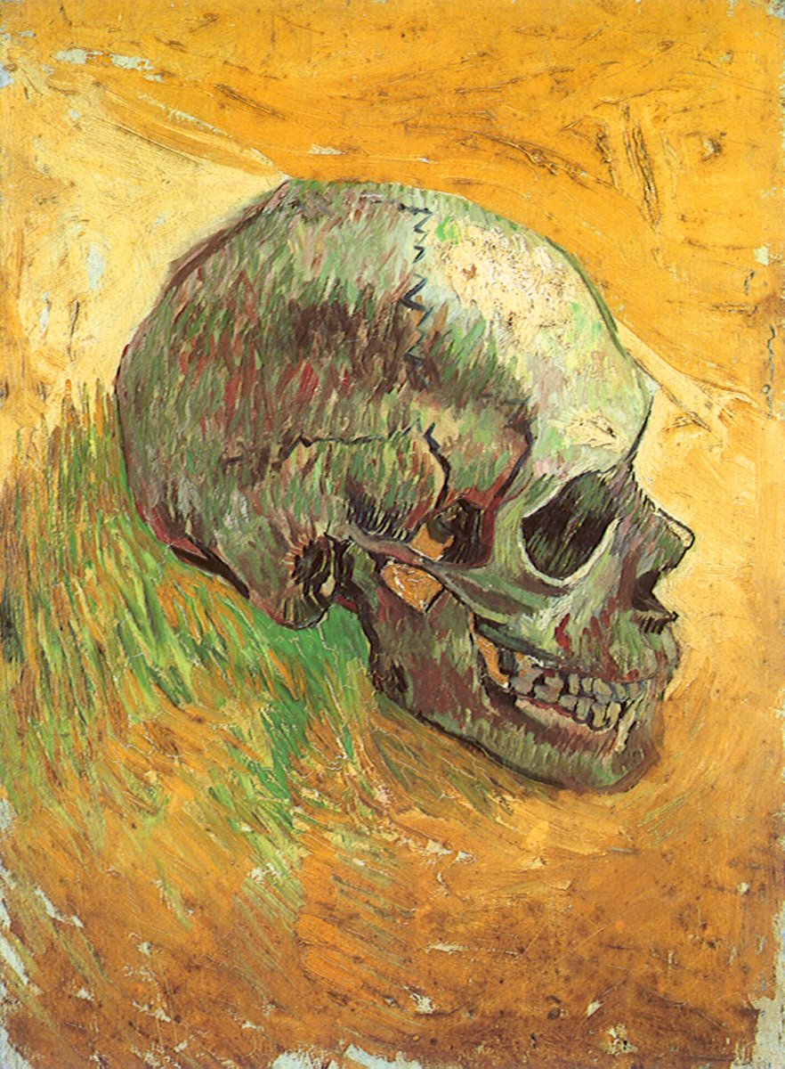 CelineSymbioss's tweet photo. Kandinsky ne demiş:
'Sarı tipik dünyevi renktir. Asla derin bir anlama sahip olamaz. İnsan ruhundaki karşılığı delilik olabilir.'

💀Vincent van Gogh, 1887-88 https://t.co/DxOuUYtp2t