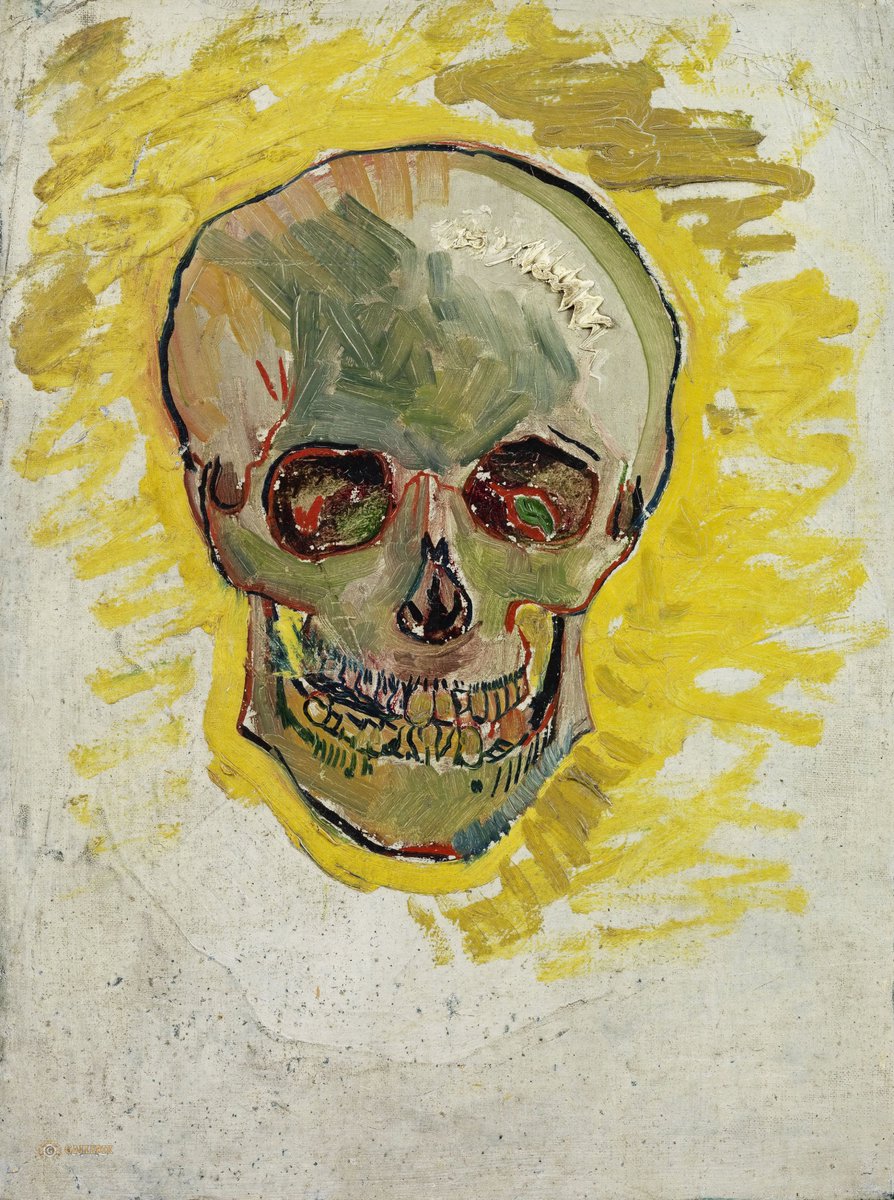 CelineSymbioss's tweet photo. Kandinsky ne demiş:
'Sarı tipik dünyevi renktir. Asla derin bir anlama sahip olamaz. İnsan ruhundaki karşılığı delilik olabilir.'

💀Vincent van Gogh, 1887-88 https://t.co/DxOuUYtp2t