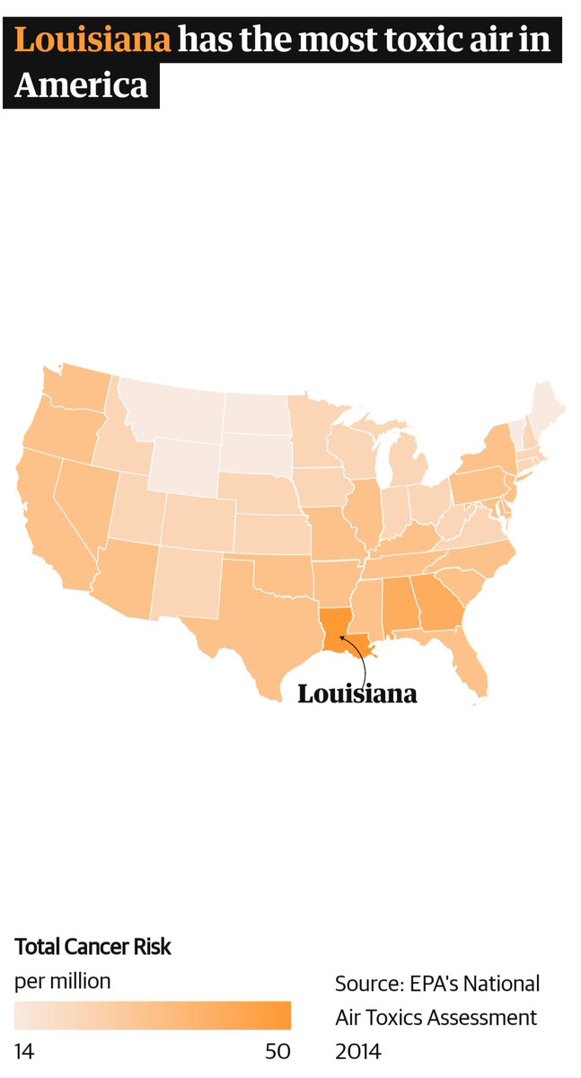 careschroeder's tweet photo. not Louisiana saying it's a pro-life state but allowing cancer alley to exist https://t.co/2FRJvftvY1