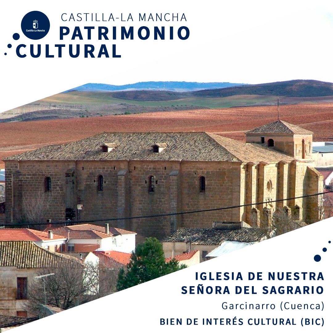 gobjccm's tweet photo. 🔸 En #Garcinarro (#Cuenca) se eleva majestuosa la Iglesia de Nuestra Señora del Sagrario, ejemplo de arquitectura de transición entre el gótico y el renacimiento del siglo XVI, con añadidos posteriores de estilo barroco.

📃 Fue declarada BIC el 15 de noviembre de 1982. https://t.co/K3hhfbVjN6