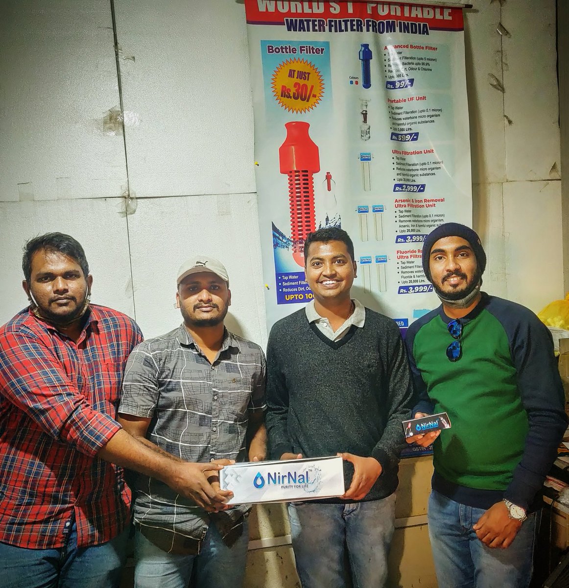 CybersenaD's tweet photo. The team of Cybersena R&amp;D India Pvt Ltd visited Nirnal Water Purifier center to inspect their server systems, websites and social media.Our experts educated the team of Nirnal Water Purifier about cybersecurity and how their products can be promoted effectively on social media! https://t.co/ZB1BMtFQRq