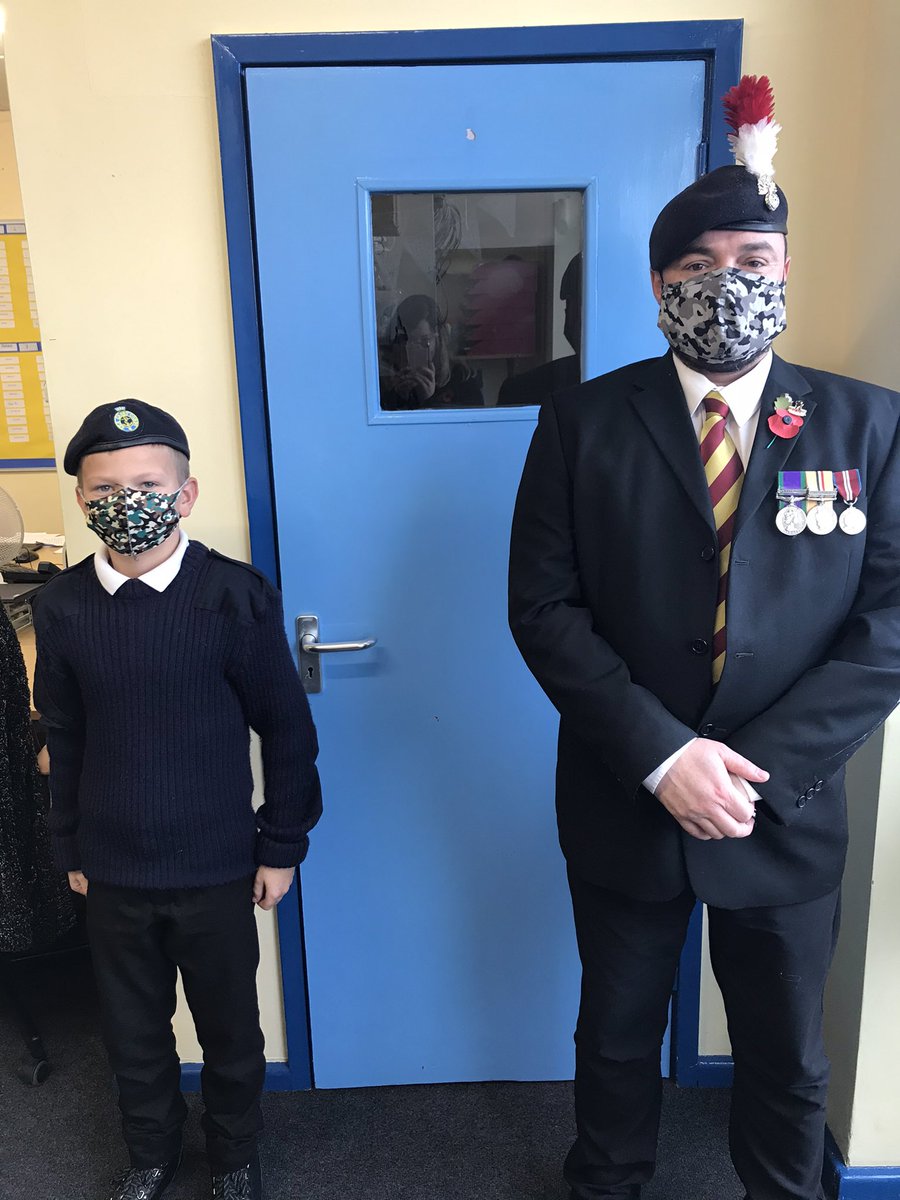 Very proud of Year 7 and how they have conducted themselves today during our two minute silence #RemembranceDay
