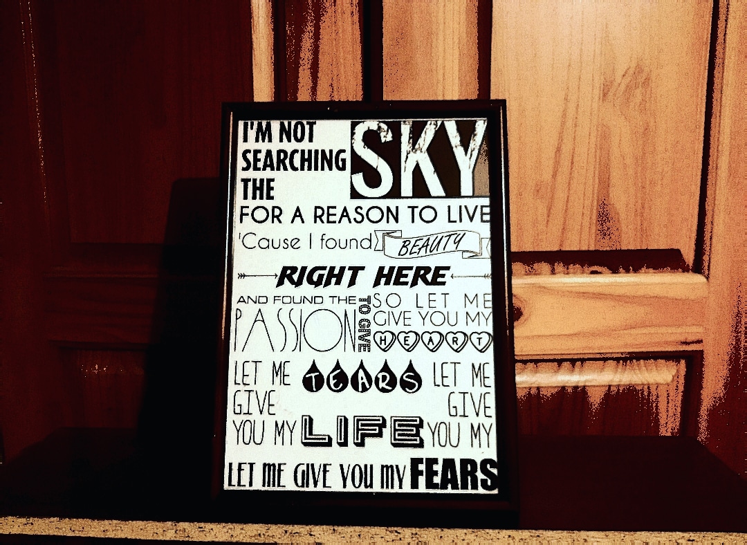 RickyEagle9's tweet photo. 🖤🖤🖤
#custommade #openletter #theamityaffliction #framed #lyrics #band #australian #twitter #song #queensland #metalcore #roadrunner #ahrenstringer #gympie #lettheoceantakeme https://t.co/cnjGDwkcWP