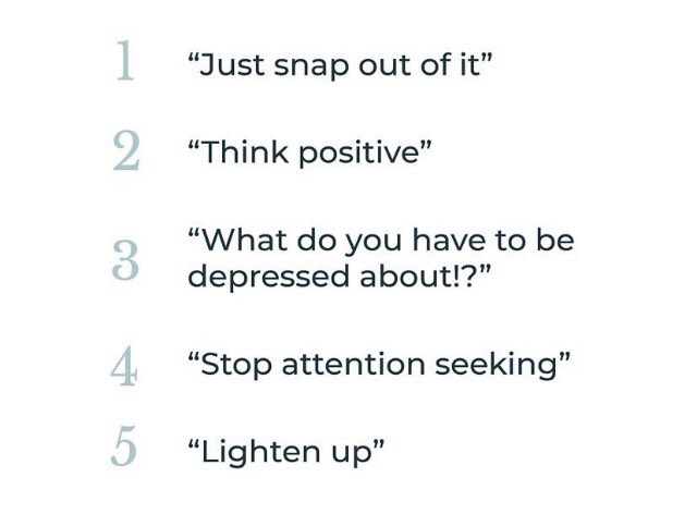 Never ever say these things to anyone who’s suffered enough as it is & we’re all human after all.So please be careful of what you say to other cause you never know what’ll happen next...