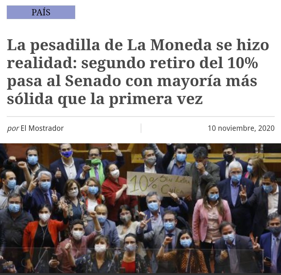MCExperto's tweet photo. 2do RETIRÓ DEL #10% Mientras ante la tremenda crisis Social, Sanitaria y de Liderazgo; el Gobierno de Piñera, apoya muy poco, mal, desordenado, con letra chica y para +  remate tarde; nosotr@s debemos seguir viviendo y alimentando a nuestras familias acudiendo a nuestros AHORROS https://t.co/De6zc9sAEt