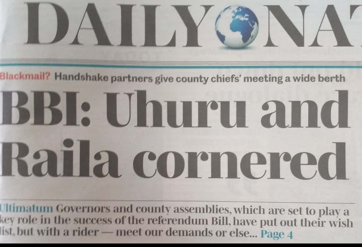 WilliamsRuto's tweet photo. It is WRONG to reduce the CONSTITUTION repair process in BBI to Uhuru/Raila affair. It is OURS collectively. We are either all in or all cornered. We must BUILD BRIDGES to the church, pastoralists, devolved units(executive &amp;legislature) &amp; OTHERS to achieve CONSENSUS. NO WALLS PLS https://t.co/6M9zWy9dMd
