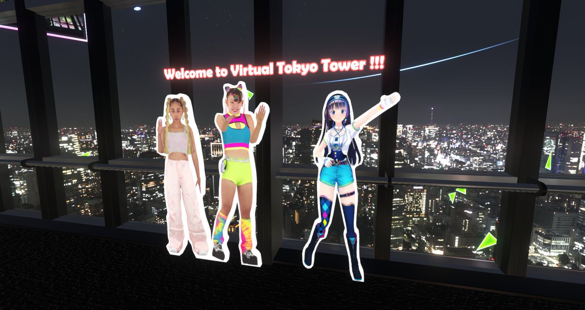 ShikennAnaguma's tweet photo. 入ったら目の前に居たｗ  #cluster #バーチャル東京タワー #VIRTUALTOKYOTOWER #夜景 #東京タワー #展望水族館 #パワースポット
https://t.co/SmA8dsXZEo https://t.co/jDnsA3bKkr