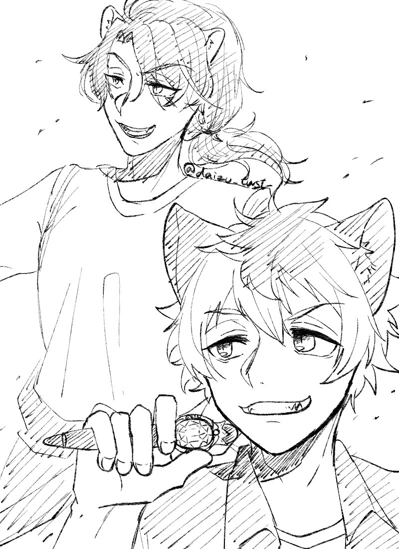 #twst_BL

落描きレラ

4枚目は加工が楽しくて色塗っちゃった♠ 