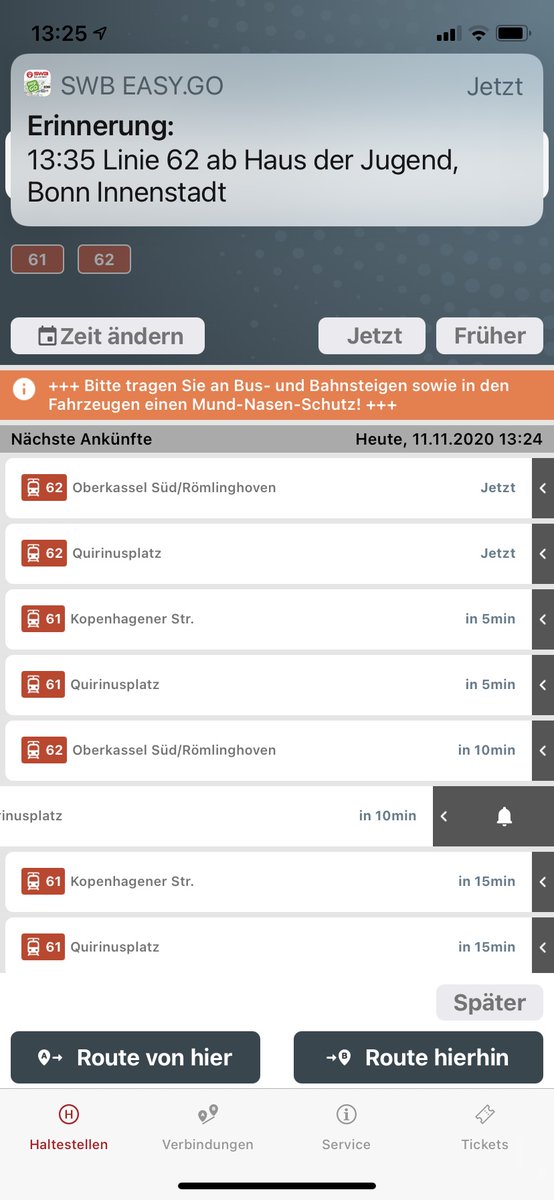 SWBBusundBahn's tweet photo. #swbeasyGO #HowTo Erinnerungsfunktion unter dem Servicebereich "Haltestelle". Euer Social Media Team ea / https://t.co/DyS2ap3SZf