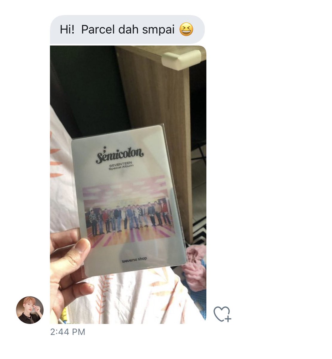 SVTMsia's tweet photo. Thank you for putting your trust in me with your purchased items ! Have a good night’s rest tonight everyone 🥰💛✨
#SVTMsiaFeedbacks https://t.co/y5txu3G6Hs