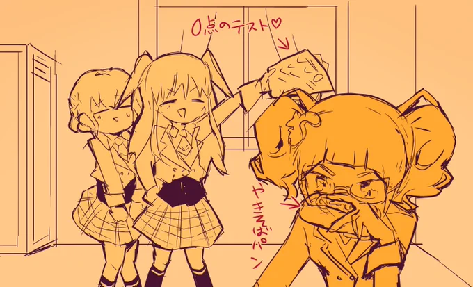 懐かしのマイキャラ絵だ!!!!!!!!!!!!!!!! 