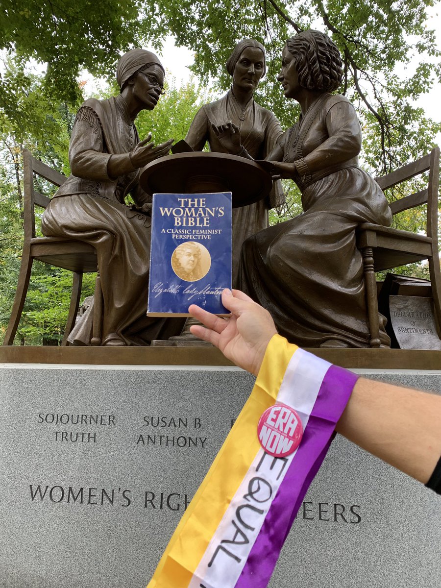 RethinkingEve's tweet photo. @Bfolly @USNatArchives @dferriero It’s time to #Fixthe14th with #ERANow
Women were purposely denied equality in 1868 with the #CivilWarAmend
In 1920 the 19th gave us the vote & the #28th makes us citizens of equal stature.
The #28th will give the United States a huge economic boost -
#LetsGo #Coverture https://t.co/11v3MmxSS9
