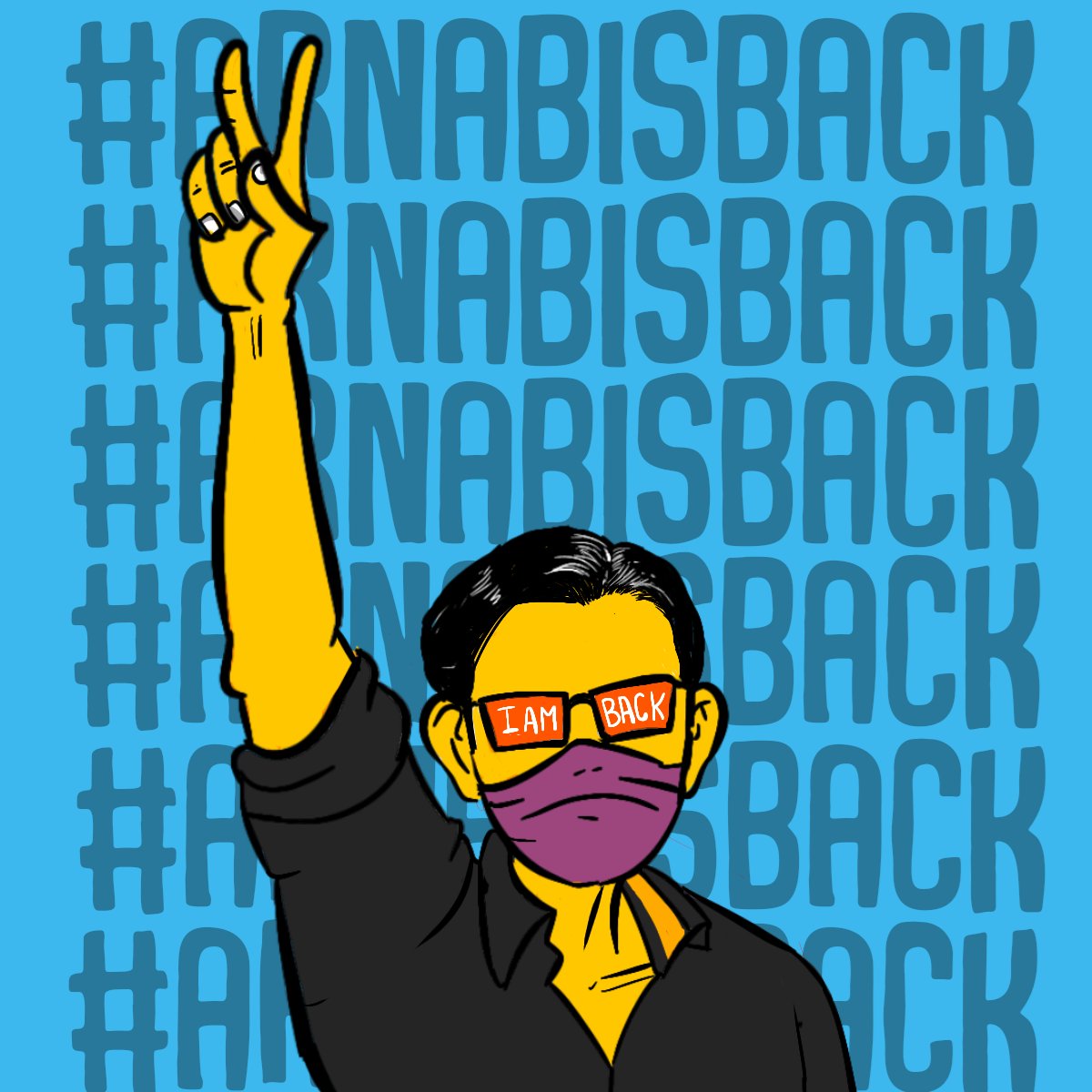 vikasopikaso's tweet photo. Welcome back
#arnabisback https://t.co/o8wf7UGrYM