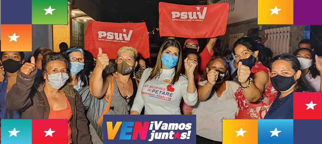 2227Ana's tweet photo. Vamos al rescate de la Asamblea Nacional. El pueblo Venezolano cuidando todas las medidas de bioseguridad está en campaña para llevar a los candidatos de la patria al Palacio Legislativo
@gabrielavota3 #MirandaCircuito3 #MaximaProteccionSocial @jousebiod @GabrielaJovenes@CATULAZ https://t.co/7bYHwowPcB