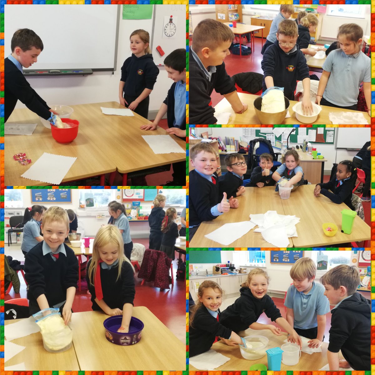 1st & 2nd Class investigate how blubber keeps penguins warm in icy water @ScienceWeek @MayoScienceFest #ScienceWeek2020