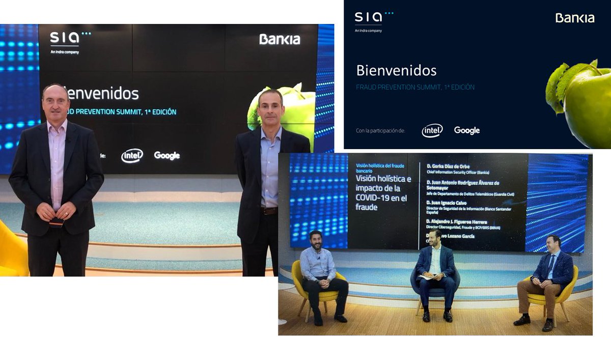 SIA_es's tweet photo. @sia_es y @Bankia han presentado hoy la 1ª edición del Fraud Prevention Summit, un encuentro con vocación de convertirse en el foro anual de referencia en prevención del fraude y ampliar su alcance. #SIASmartFraudPrevention #ciberseguridad #fraude  https://t.co/YYD6BQMkYb https://t.co/fSX01zh5VF