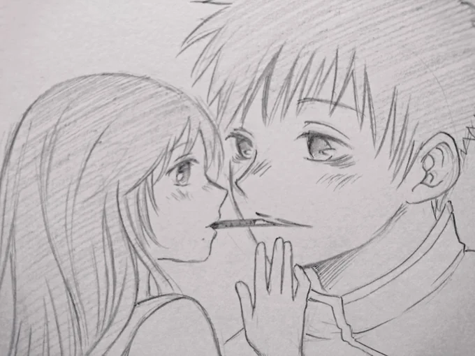 ポッキーの日に何か漫画を描きたかったけど思いつかず……誰に一番食べさせたいかなって考えて乙骨と里香ちゃん 