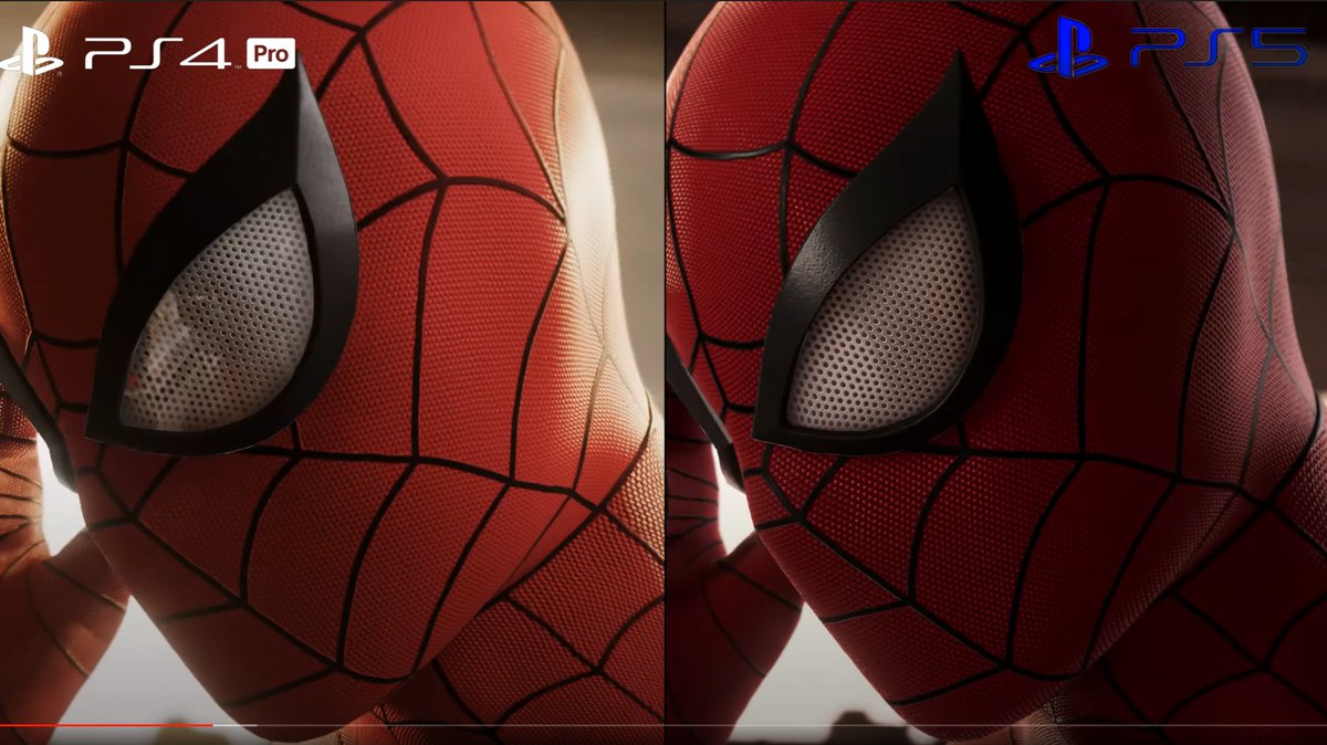 Spider Man Remastered Vs Original PS4 PRO Vs PS5 Graphics