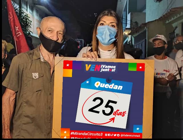 2227Ana's tweet photo. para todas las #Petareñas.
Continuamos en campaña; en paz con @NicolasMaduro al frente de la patria. Acompañaremos a nuestra candidata @gabrielavota3 a recorrer #MirandaCircuito3 No habrá lugar sin visitar.
#MaximaProteccionSocial @jousebiod @CATULAZ https://t.co/v7RCZXM92J