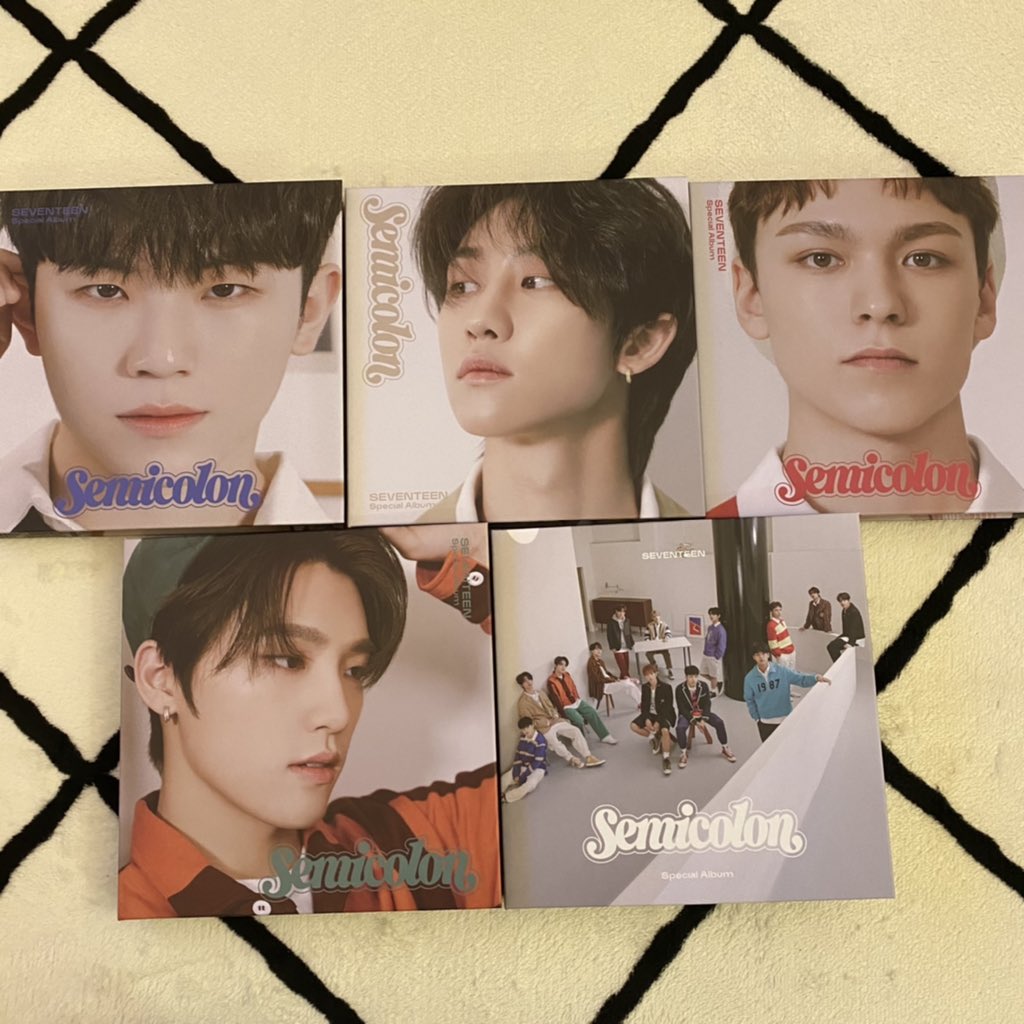 ___178ny's tweet photo. SEVENTEEN セブチ semicolon セミコロン　weverse トレカ　交換　

求　ホシ　異種も検討

譲　エスクプス ジョシュア ジュン ウォヌ ウジ ディエイト ミンギュ ドギョム スングァン バーノン　ディノ

weverseジュンもございます🙇‍♂️ https://t.co/s3B1cpRmG0