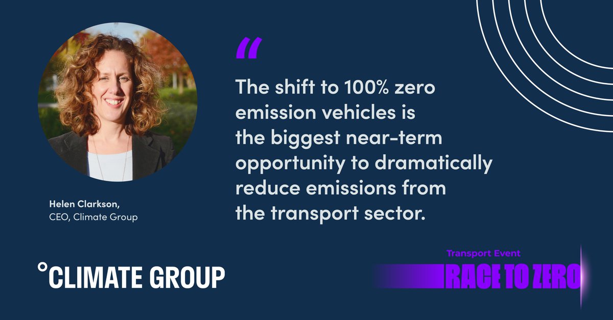 Clear vision setting to start the session, from our CEO  @hl_clarkson  #RaceToZero