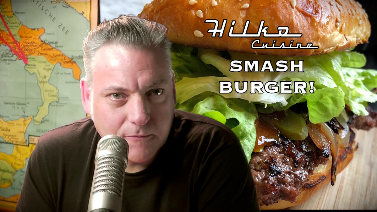 HilkoCuisine's tweet photo. Deluxe Smash Burger kan daar wijn bij? HomeMade Hamburger Recept van Hil... https://t.co/2i8h21oXBB via @YouTube https://t.co/84AK7aoxw9