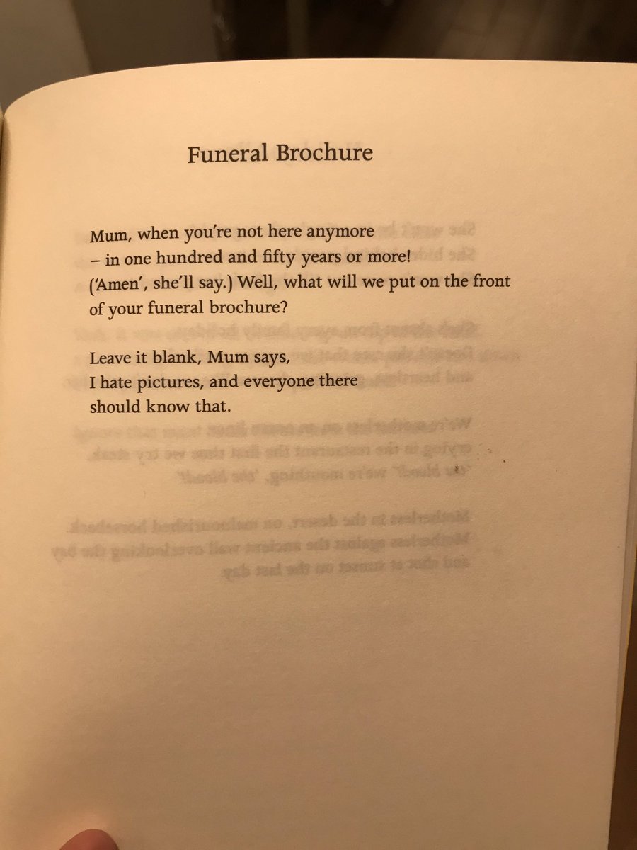 It’s  @rachelnalong a short but perfect poem!