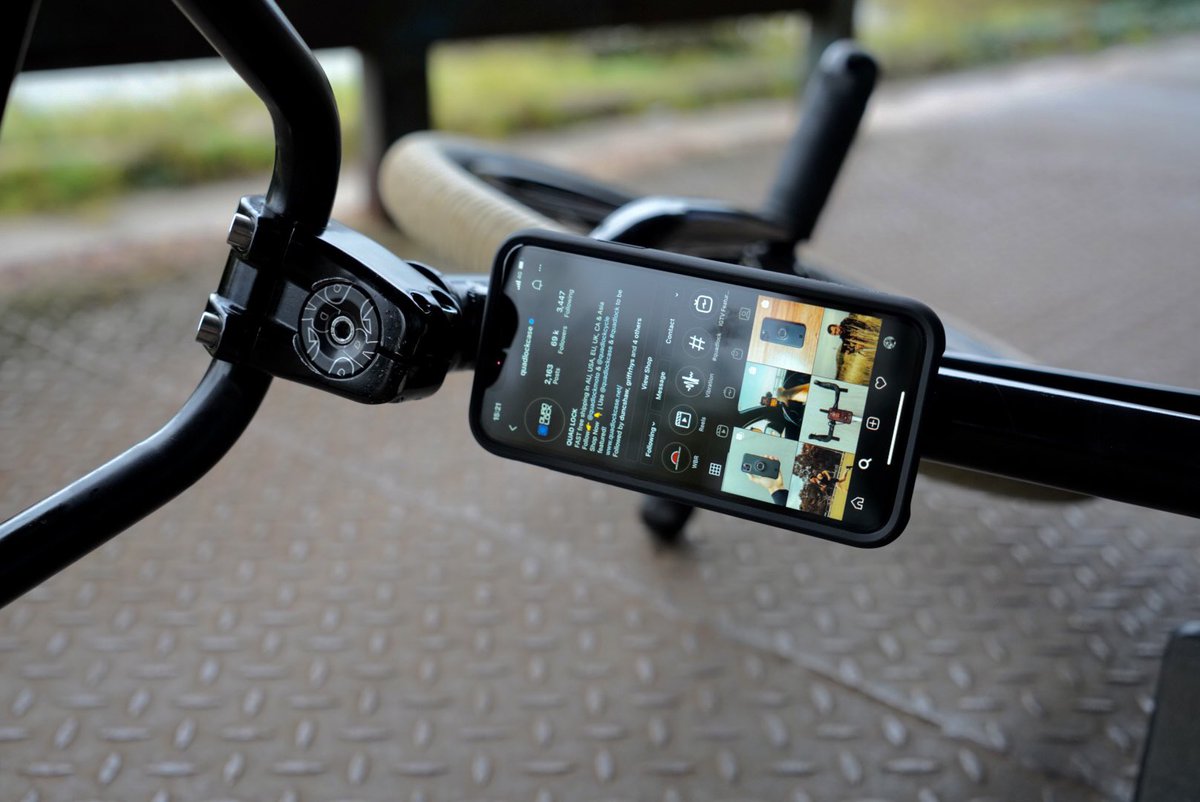 Fusion__Extreme's tweet photo. We had a awesome package this afternoon from the team @QuadLockCase new iPhone case it comes with a good selection of mounts that can help you navigate your adventure or lifestyle. #quadlockcase 💯👍 https://t.co/Me1QlALysW