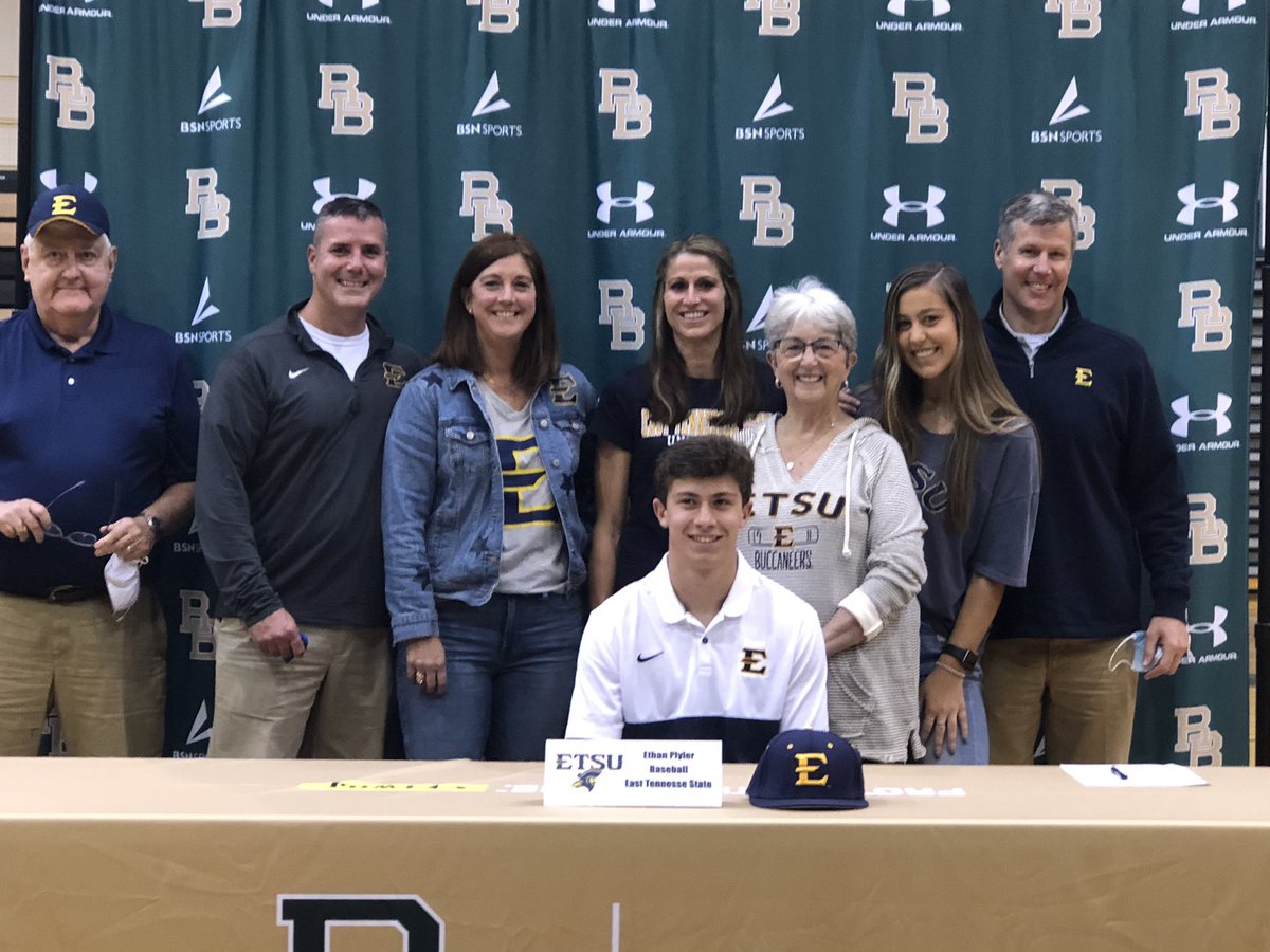RBHSBaseball's tweet photo. Congrats to Gators INF Ethan Plyler on signing with East Tennessee State!! @ETSU_Baseball https://t.co/sFUzzihVjC