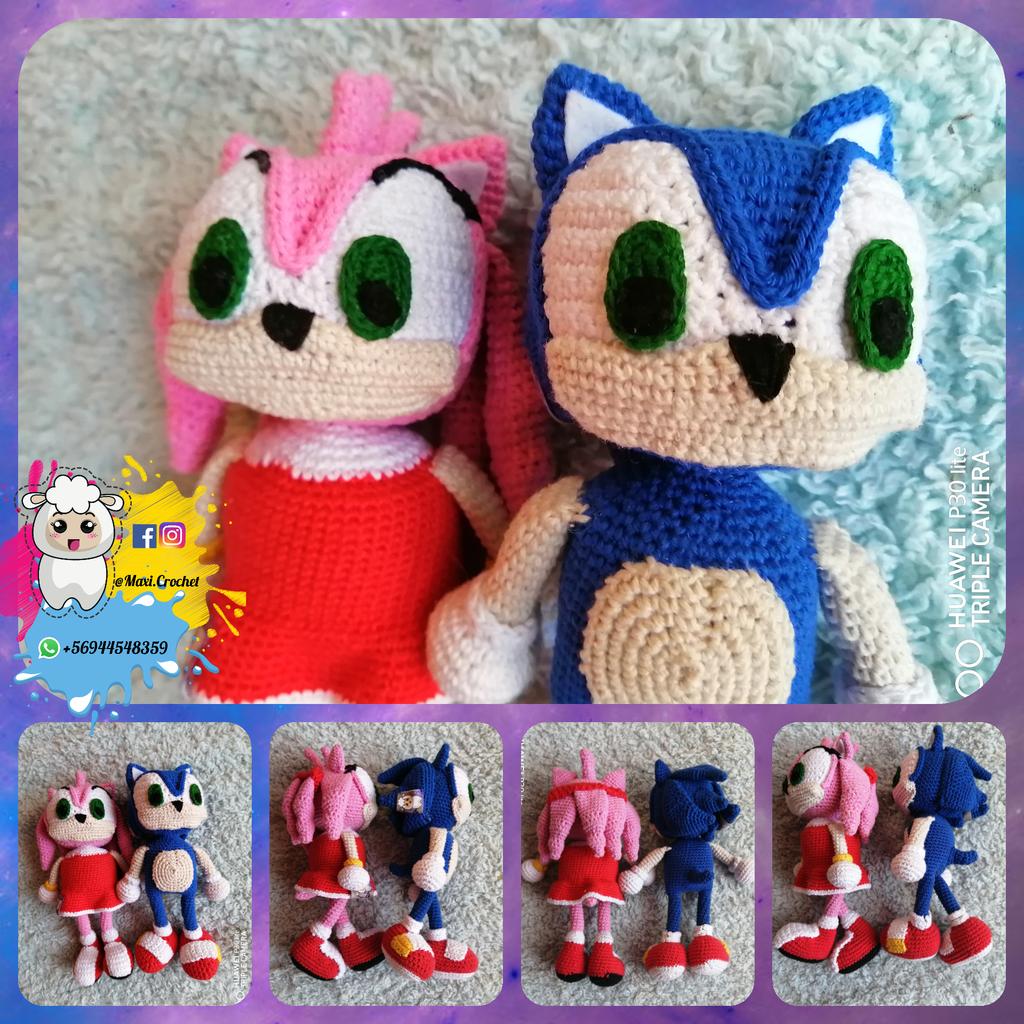 MaxiCrochet's tweet photo. He aquí el pedido completo antes de ser empacado 🤩
#Sonic junto a #AmyRose 🥰
Ambos de 22 cm
Ven y Cotiza con nosotros al wsp 👇🏻 
https://t.co/No7N8GwbdB
By: @IvhyCrochet
#MaxiCrochet #Crochet #TejiendoSueños #TejidoLove #crocheterapia #Chilegram #Amigurumi #Crochetchile https://t.co/cwGZQQRD6G