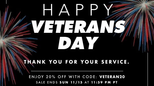 thedefynation_'s tweet photo. Thank you to all the men and women who have dedicated their lives to securing our safety and protecting our freedom. As a token of our appreciation, we are offering 20% off all our products with code VETERAN20 until this Sunday! Happy Veterans Day DEFY NATION! 🇺🇸 🗽 https://t.co/5DpWoEd6YK