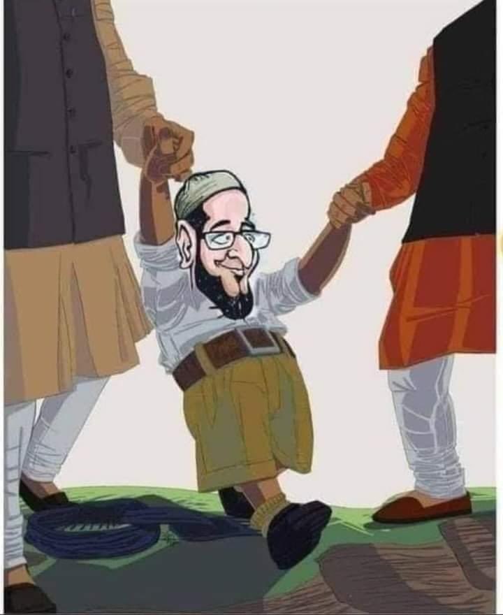 jyotsnamahant's tweet photo. चलो बंगाल चलें. #BiharElectionResults2020 @asadowaisi https://t.co/vWrgI7XvUr
