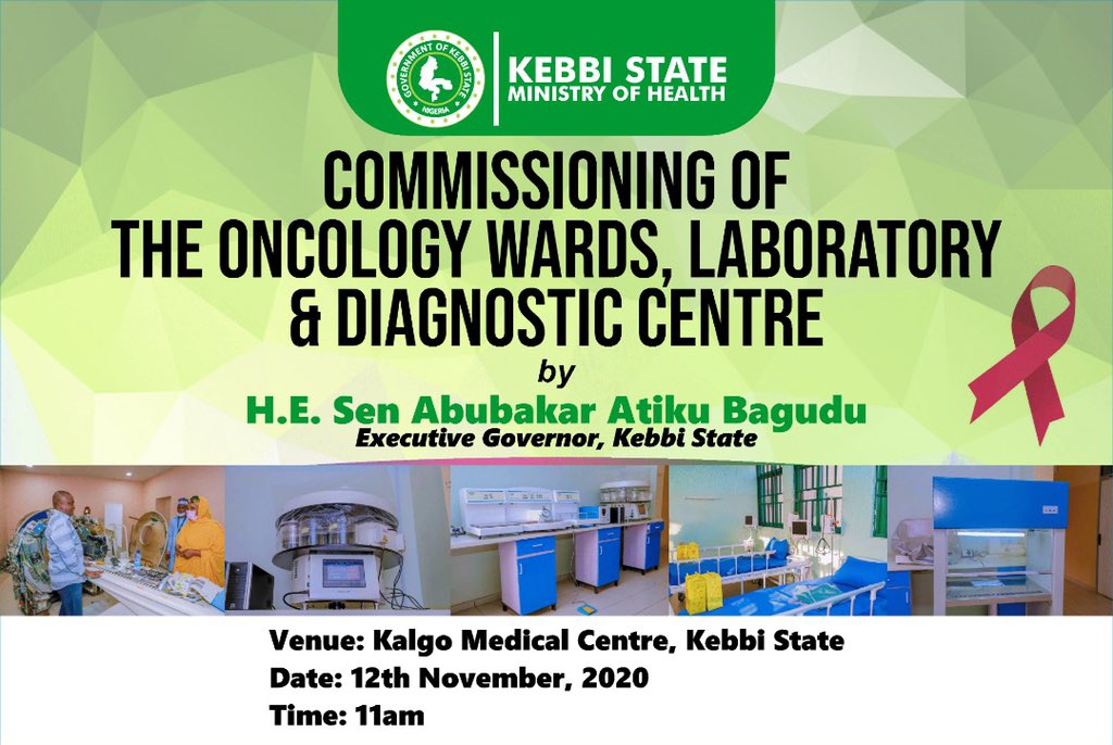 DrZSB's tweet photo. Indeed, these are giant strides for cancer control and our healthcare system in Kebbi. Congratulations and thank you to all our partners. We can do more. #Linac on my mind. https://t.co/12ufijHrUs
