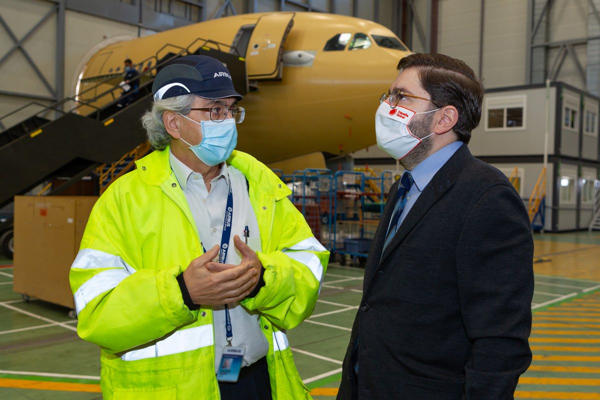 GlobalSpain's tweet image. Only 11 countries in the world🌍 have the capacity to build a complete plane✈️ with all its systems. Spain🇪🇸 is one of them. #WeAreDevelopment