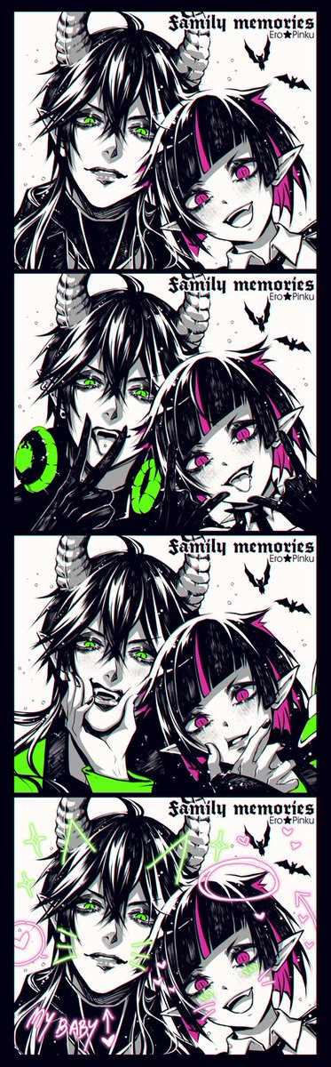✨MALLEUS?LILIA✨(*˘♡˘ 人)?Daddy & son~ I love their relationship >w<
#ツイステファンアート #twstファンアート