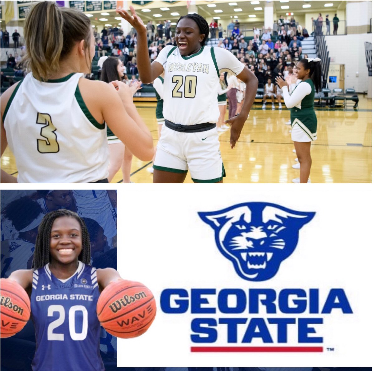 WesleyanWBB's tweet photo. Congrats to @alyssa_phillip4 on signing with @GSU_WBB today!!! We are so proud of you! https://t.co/I5aine5GIv