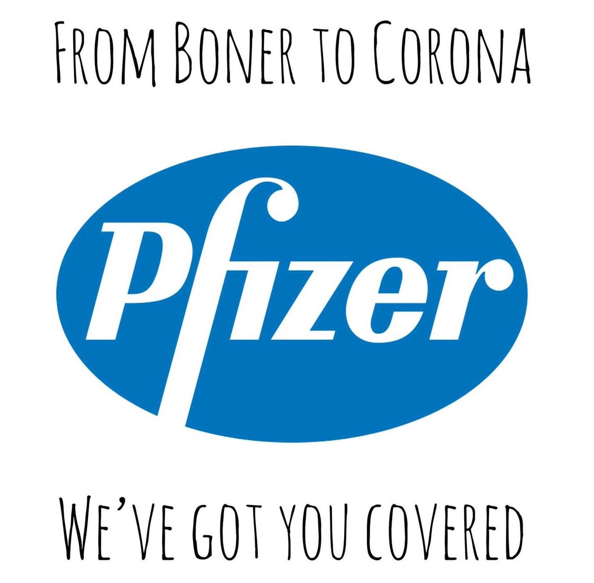 ChucklesomeSci1's tweet photo. Do we think this is a real Pfizer ad? https://t.co/8FTADtJums