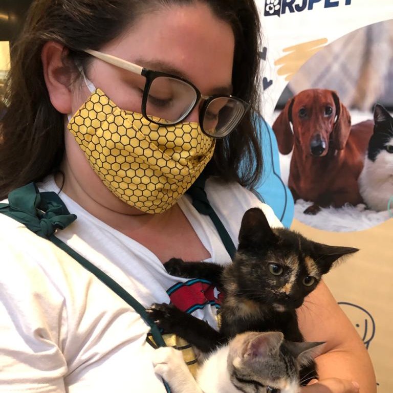 BandRio's tweet photo. FINAL FELIZ: Pets foram adotados no último final de semana, durante campanha de adoção do RJPET. O sonho de dar um lar ao amiguinho de quatro patas, foi realizado por diversas famílias que participaram da ação. A próxima feira será na primeira quinzena de dezembro #bandio #adoção https://t.co/CrHtA59ajA