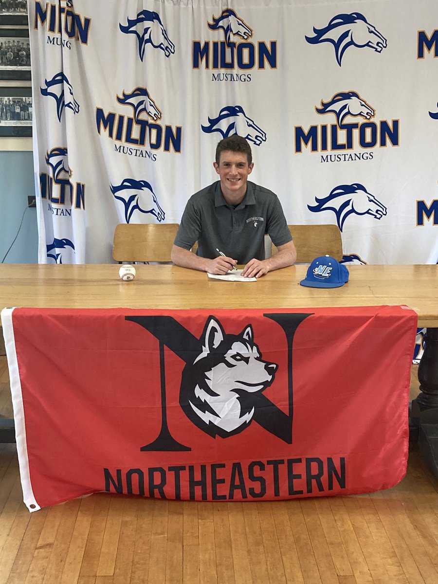<a href="/Jackiebb14/">Jack B</a> <a href="/milton_base/">Milton Baseball</a> <a href="/MA_Athletics/">Milton Academy Athletics</a> Jack Beauchesne, 2021 RHP, headed off to <a href="/GoNUbaseball/">Northeastern Baseball</a>. Congrats to Jack and his family. Great player, better kid. Congrats! @NoreastersBall