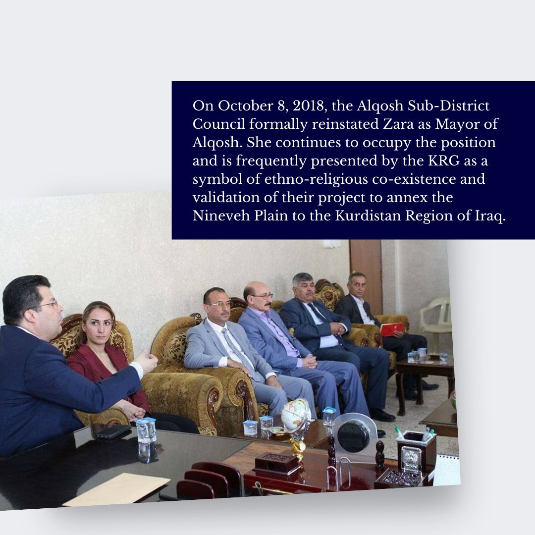The Alqosh mayorship has been a recent site of an ongoing effort to silence the Assyrian people, eliminate their legally and democratically selected leadership, and install a co-opted leadership that will help facilitate KRG annexation of the Nineveh Plain. THREAD