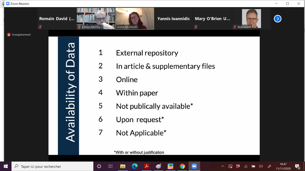 Romain_DAVID_13's tweet image. indeed #reproducibility #Trustdata @mcintold
data availability statement is not meaning data are available