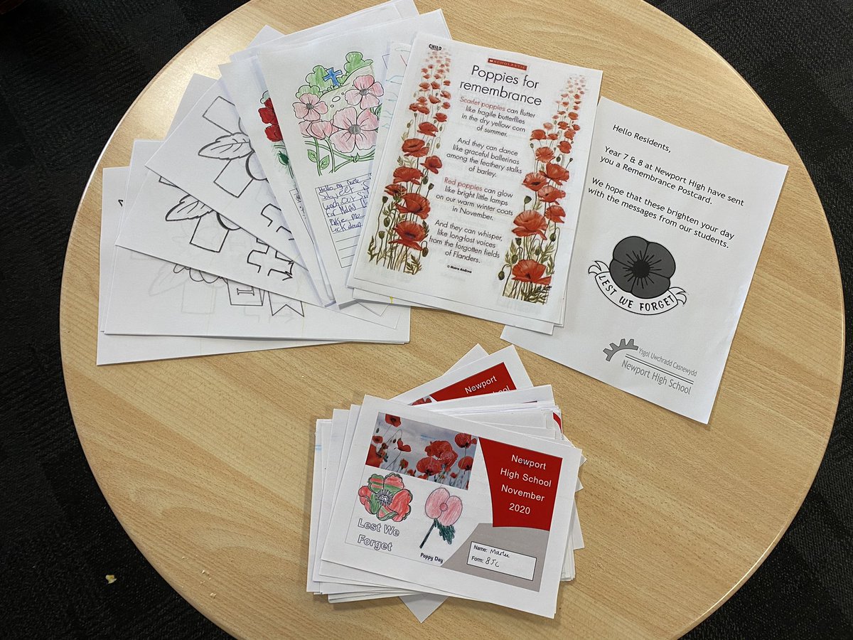 We hope our local residents enjoy reading all the messages from year 7 &amp; 8. <a href="/NewportH/">Newport High School</a> <a href="/Yr7NewportHigh/">Mrs Jo Allman</a>