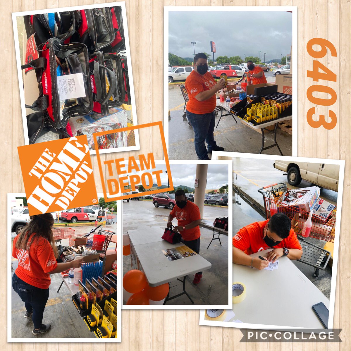 OmarFranquiz's tweet photo. Gracias todos los Voluntarios que regalaron de su tiempo para hacer lo correcto por la Comunidad. #Teamdepot, #Homedepotfound , #operationsurprise , #Store6403 https://t.co/CHZum2q4Ad