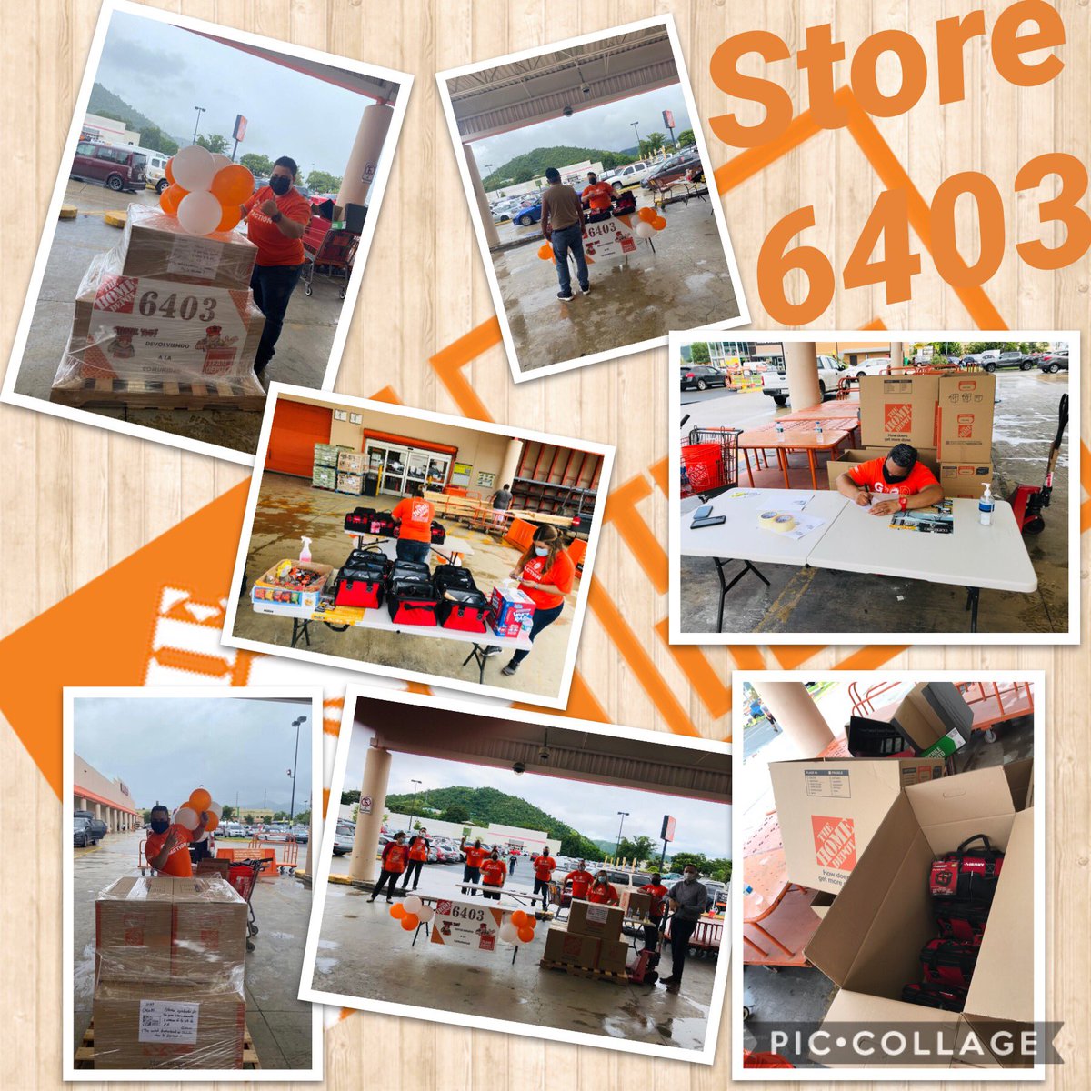OmarFranquiz's tweet photo. Gracias todos los Voluntarios que regalaron de su tiempo para hacer lo correcto por la Comunidad. #Teamdepot, #Homedepotfound , #operationsurprise , #Store6403 https://t.co/CHZum2q4Ad