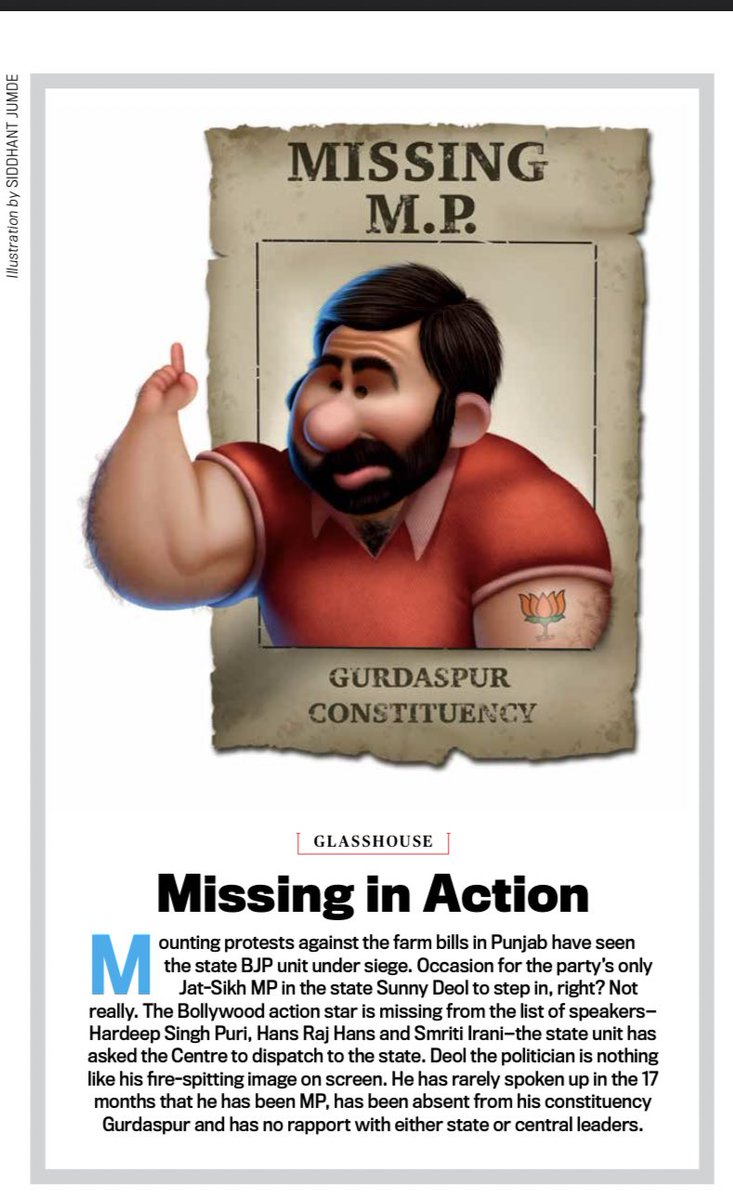 anileshmahajan's tweet image. Finally @iamsunnydeol breaks his silence. ##Punjab #FarmLaws #protests2020