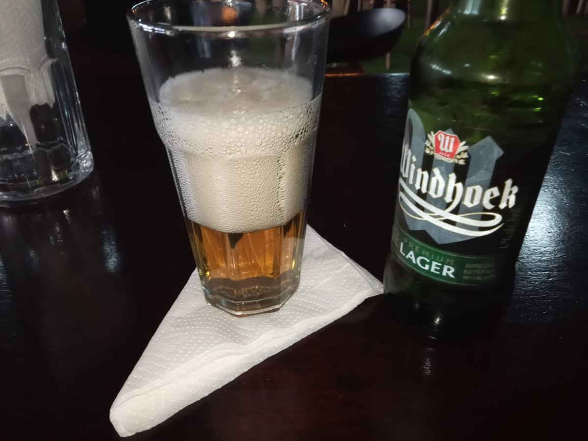 That_Politician's tweet image. For all the daily stress, for all the exhaustion, one @windhoek_KE for the night
#Purebeer