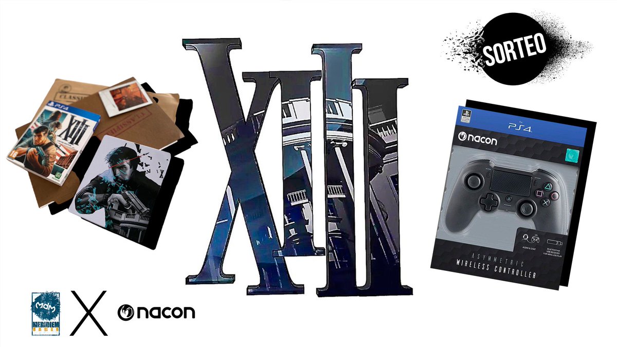 NacongamingES's tweet photo. 🎁 Revive el remake de un videojuego de culto gracias al SORTEO de este pack con @MeridiemGames.

🔫 KIT de PRENSA del juego #XIII.
🎮 MANDO #Nacon Asymmetric Wireless.

🔁 Haz RT.
👉🏻 SIGUE a @MeridiemGames y @NacongamingES.
👥 MENCIONA a un amigo.

⏱️ Hasta el 16/11, inclusive. https://t.co/SVfF90zo5J
