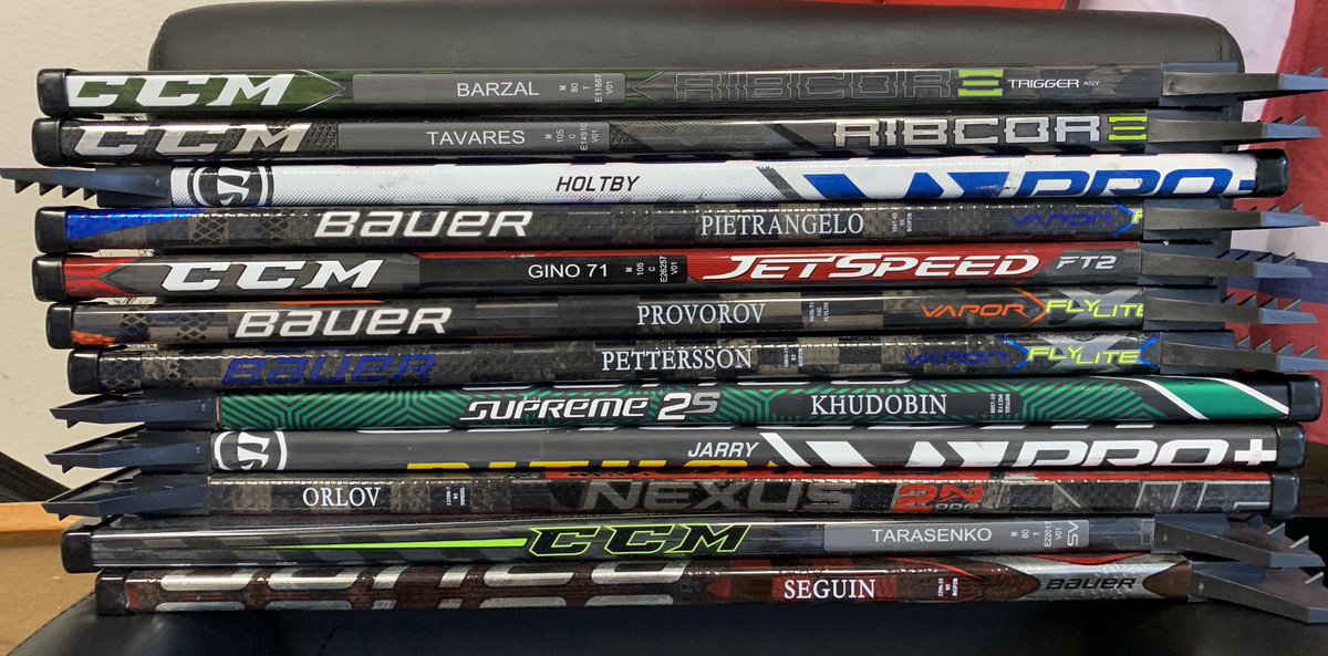 requip_d's tweet photo. Hereβs a sneak peek at the snowbrushes made from #nhlbubble sticks we will be auctioning off for our friends @americanspecialhockey on International Day Of Persons With Disabilities (12/3)
#hockeylife #hockeyisforeveryone #hockeygivesback #grateful #upcycle #nolandfill https://t.co/Sac7N5nNPU