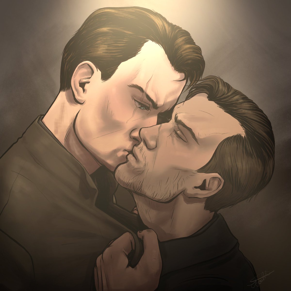 jxse_the_bean's tweet photo. Aaah I'm so excited because chapter 3 of 'A Study in Humanity' by @NoiseStrangest is up now and, well, this is the art for it. So I think you can take a guess why I'm excited hehe. 👀💙
Go check it out if you're interested!

#reed900RBB #reed900reversebigbang https://t.co/H900dUeWm9